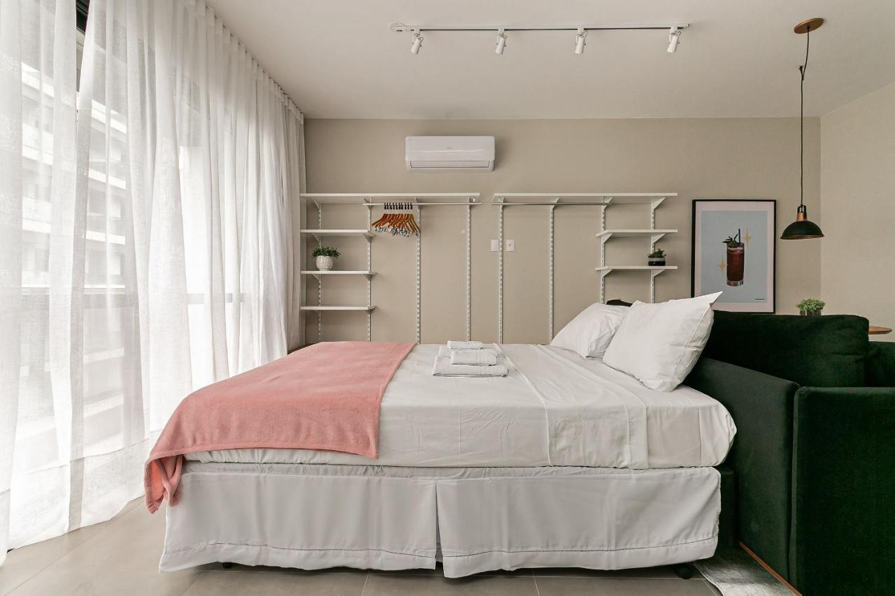 Apartamento Me2 Apto 1q Moderno E Completo Com Piscina No Rooftop *